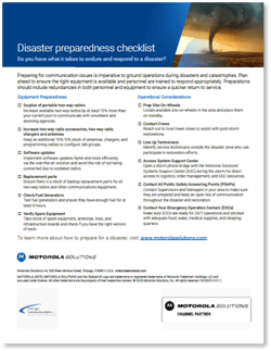 Disaster Preparedness Image