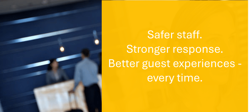 Safer Hospirality equals happy guests