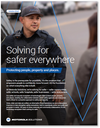 Public Safety Solving for Safer