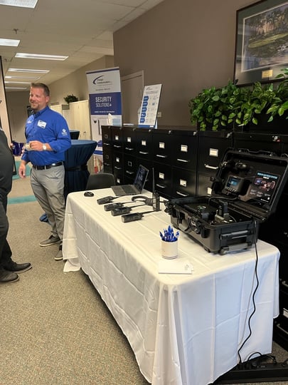 we gave a firsthand look at how far communications and security have come, and what's possible when the right technology is in place.